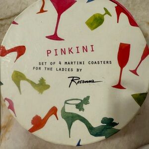 Rosanna Pinkini Colorful Coasters Set